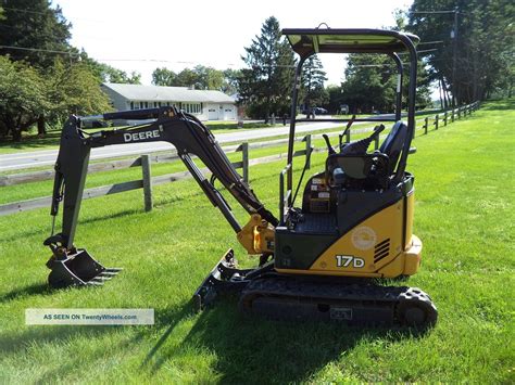 john deere 17d mini micro compact excavators|jd 17 mini excavator specs.